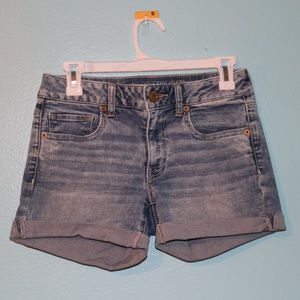 American Eagle Midi Super Stretch Shorts